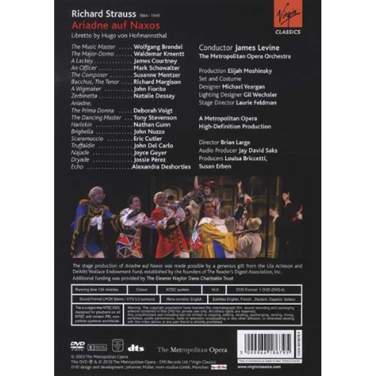 Strauss: Ariadne auf Naxos (DVD) – Deborah Voigt, Natalie